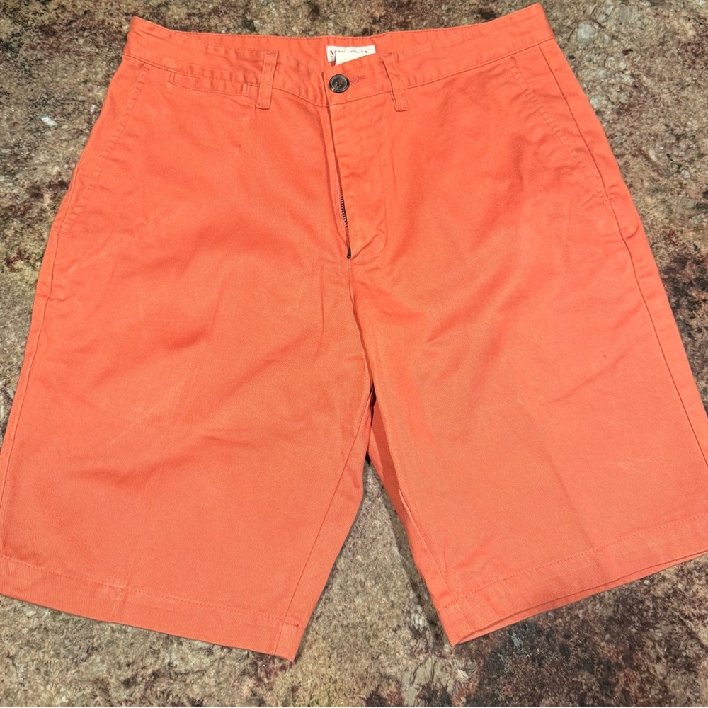 Men's Merona Coral Flat Front Shorts